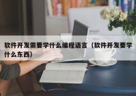 軟件開發(fā)需要學(xué)什么編程語(yǔ)言（軟件開發(fā)要學(xué)什么東西）